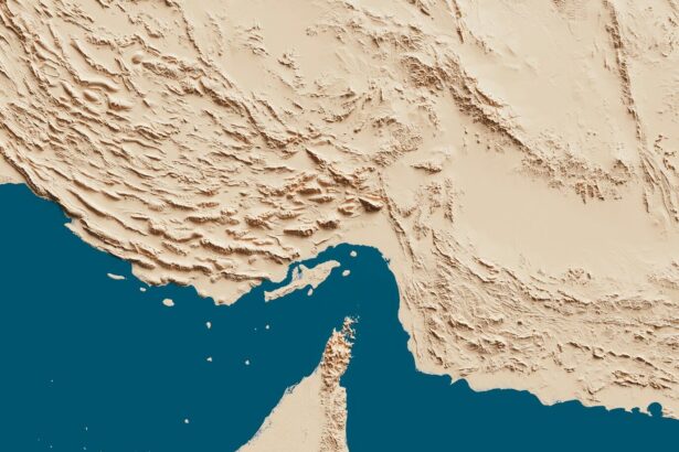 Strait of hormuz between iran and oman